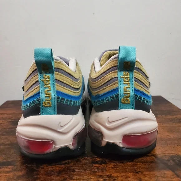 Nike Air Max 97 Air Sprung Iron Grey Size 5.5 Youth - Picture 11 of 13